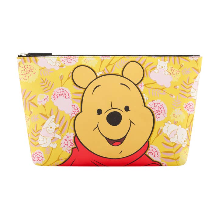 Disney Winnie the Pooh Women's Makeup Bag, Small Travel Cosmetic Zipper Pouch Organizer, Honey for wholesale by Concept One