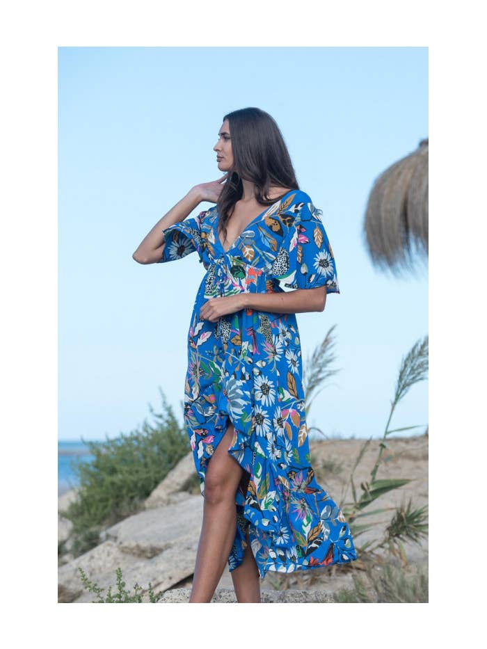 REF SUNSET AND MOON GARDEN MERMAID DRESS for wholesale on Faire