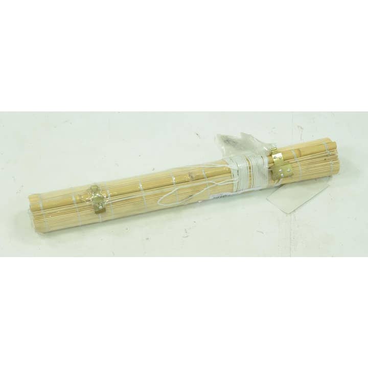 Vacchetti - Wholesale Candle Holder - Natural Wicker Roller Blind Bamboo Rod CM120xh300x12
