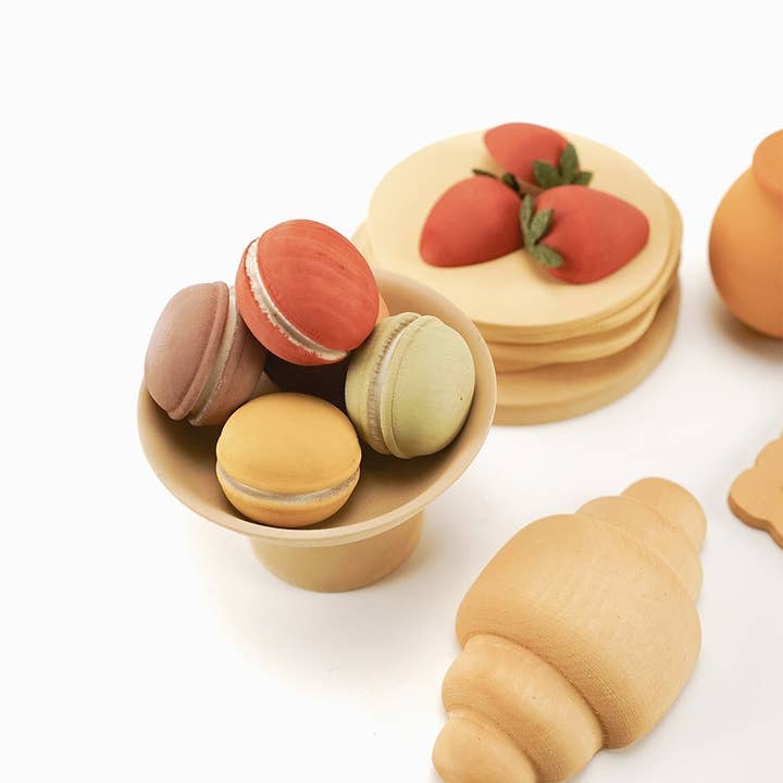 SABO concept - Wholesale Toy Set - Kids - Wooden Play Food Set | Desserts