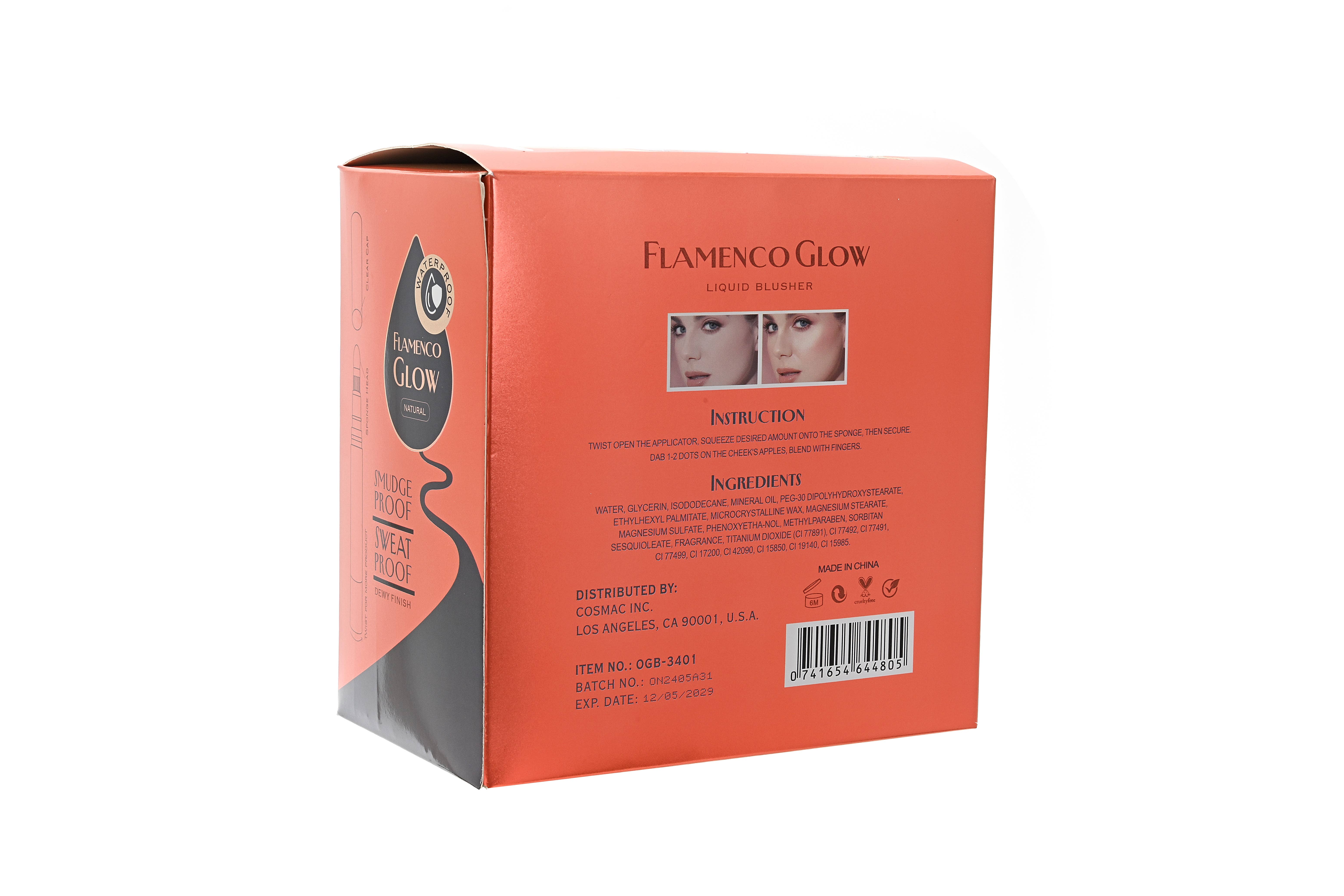 OZ Lab Beauty – Engroshandel Blush – Flamenco Glow Wand - Flydende Blush17