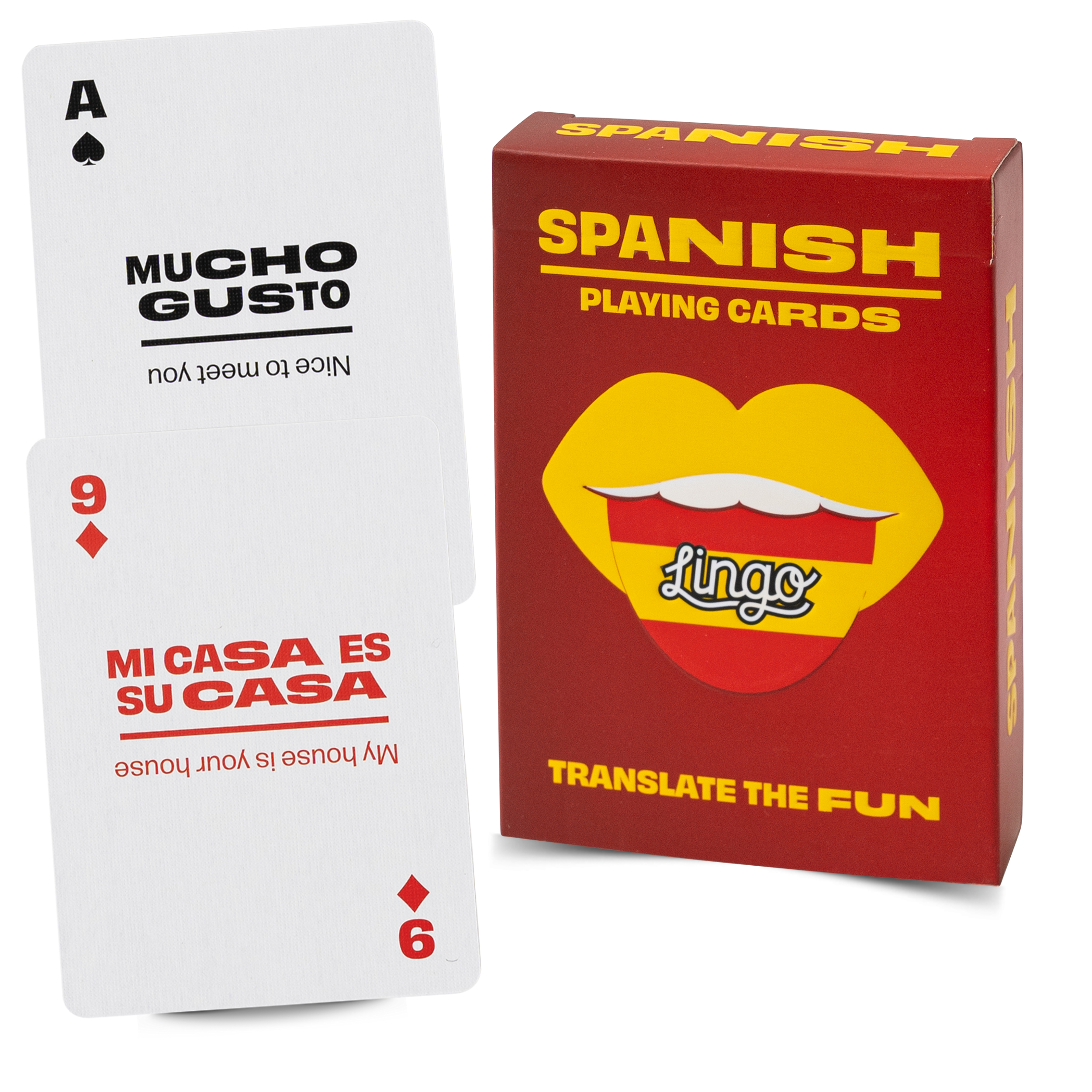 Lingo Playing Cards – Cartas de jogar por atacado – Lingo Cards Pacote Inicial – 48 Baralhos + Expositor2