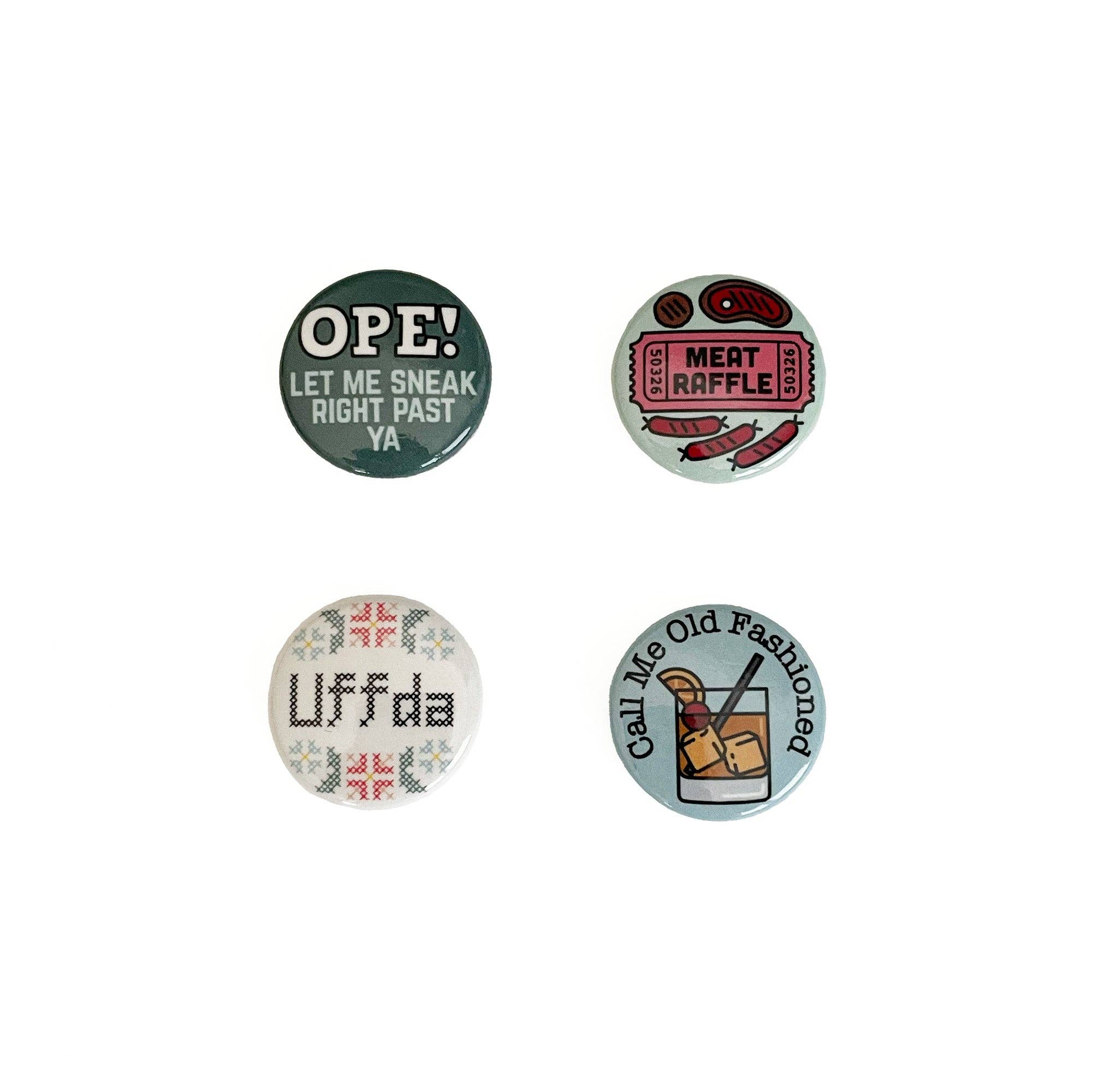 Wild North Co - Wholesale Lapel Pin/Button - Midwest Buttons - With Display Box1