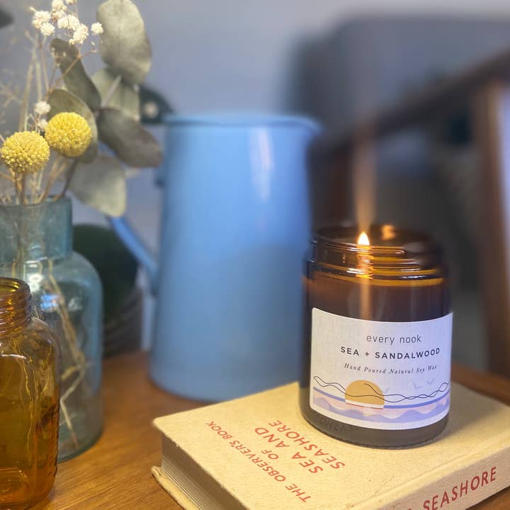 every nook – wholesale Jar/filled candle – every nook medium scented soy candle10