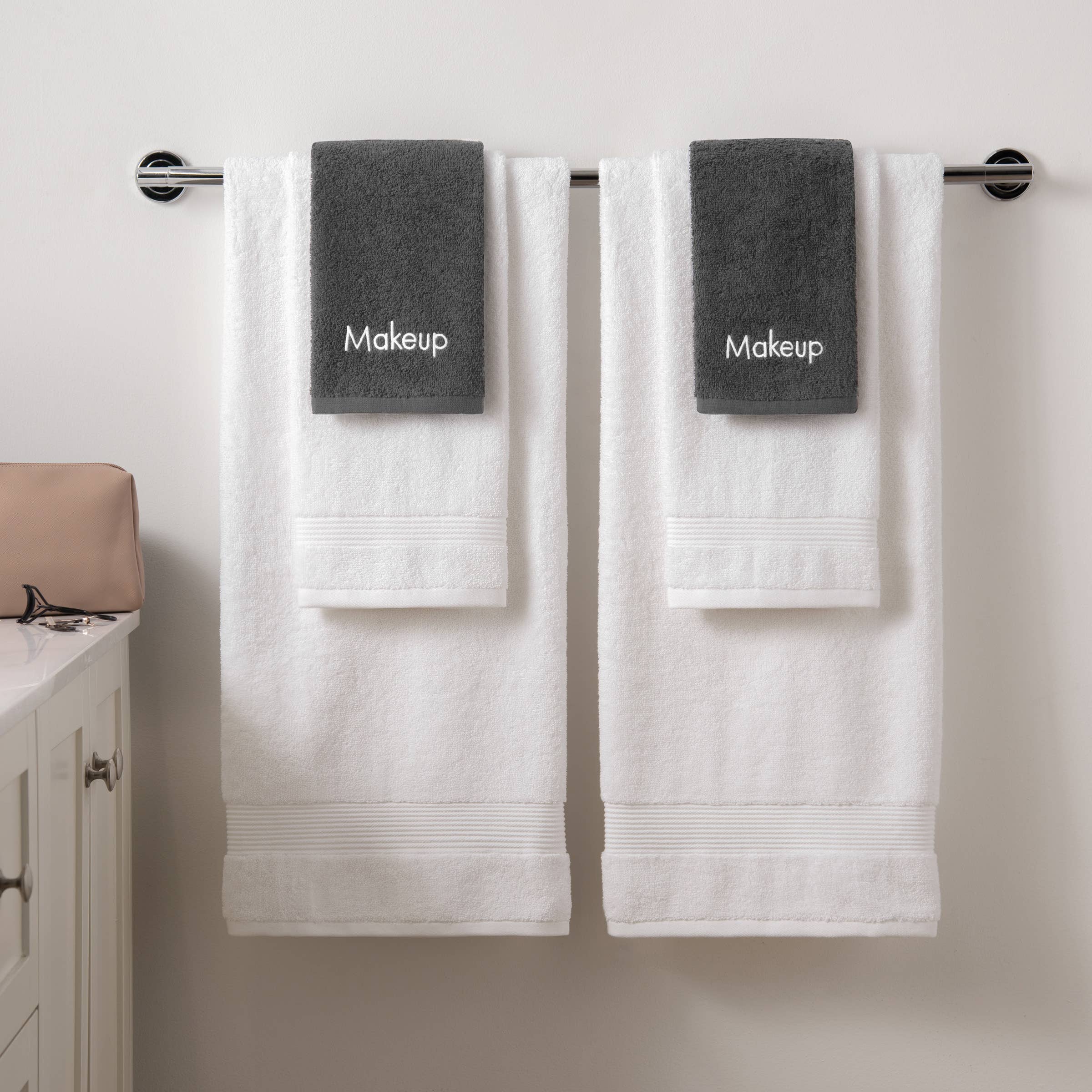 Arkwright Home - Wholesale Wash Cloth - 6 Pack of Makeup Remover Towels11