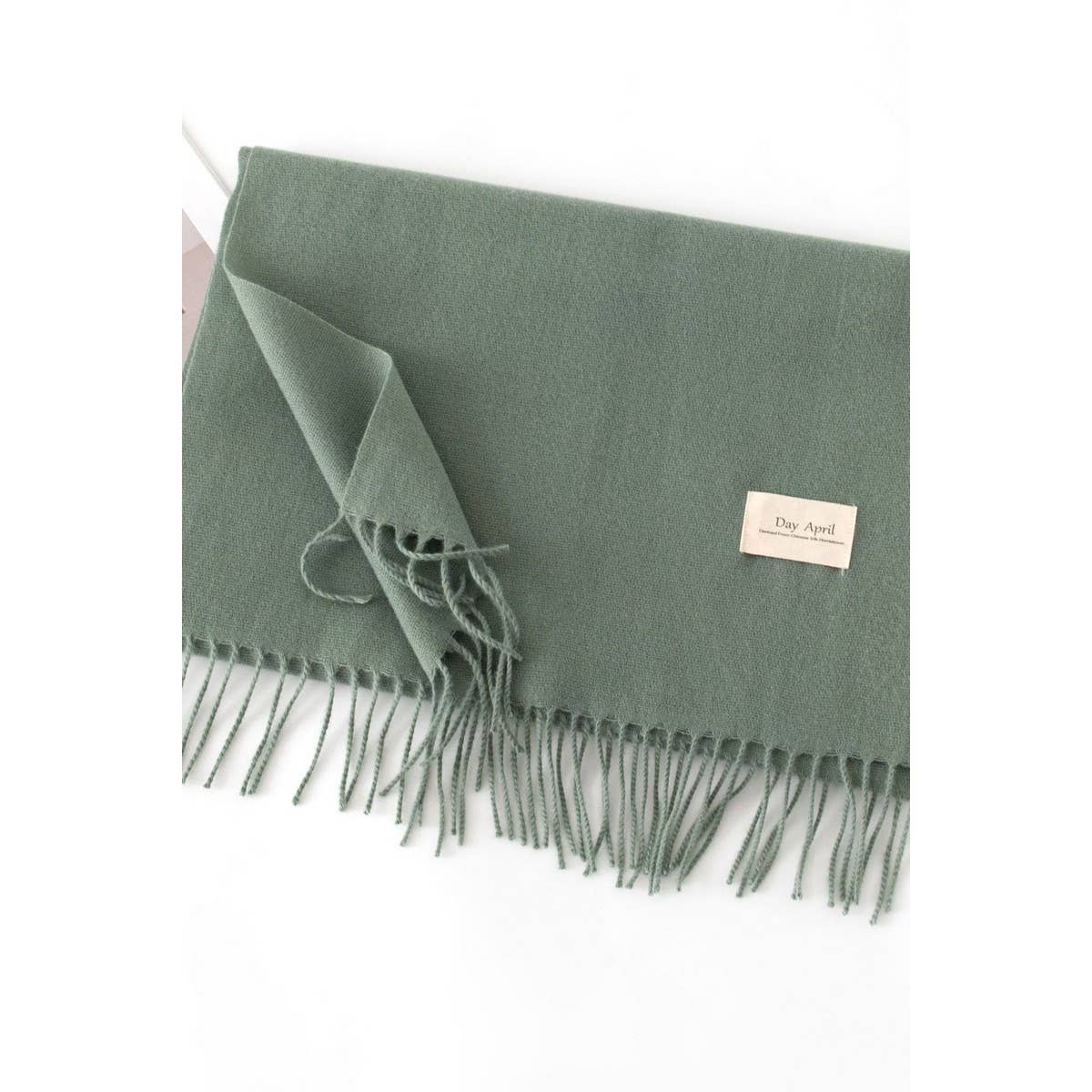 NINEXIS - Vente Écharpe – femme - CWASC1482_ÉCHARPE CHAUDE DE COULEUR UNIE À COL CHÂLE26