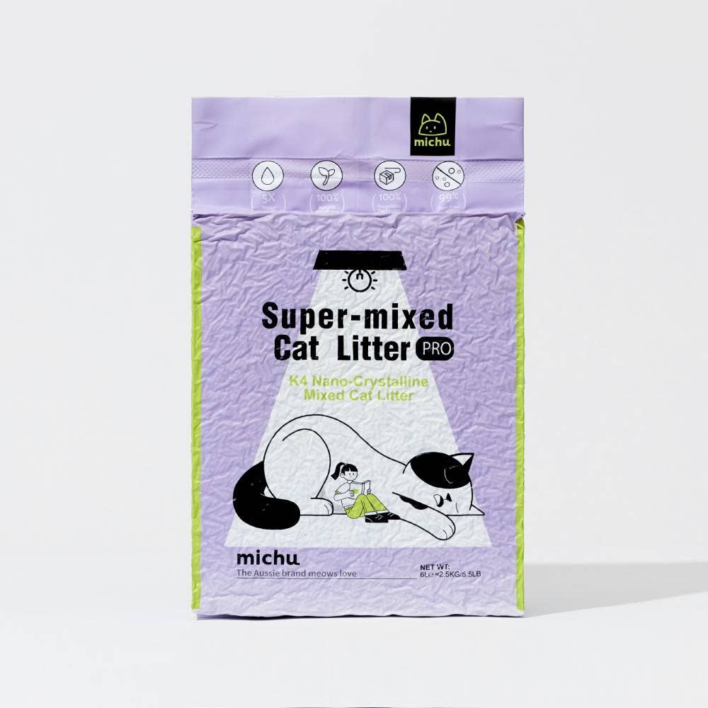 MichuPet - Wholesale Cat Litter - Michu Mixed Tofu Cat Litter, Heavy Duty Flushable Kitty Litt7
