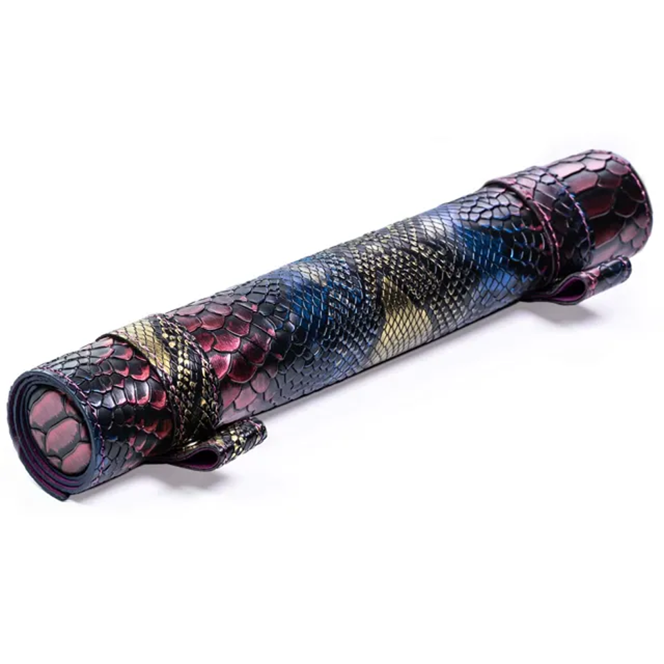 Tabletop Dominion Limited - Wholesale Dice - Scroll of Legend | Vegan Leather Dice Mat1