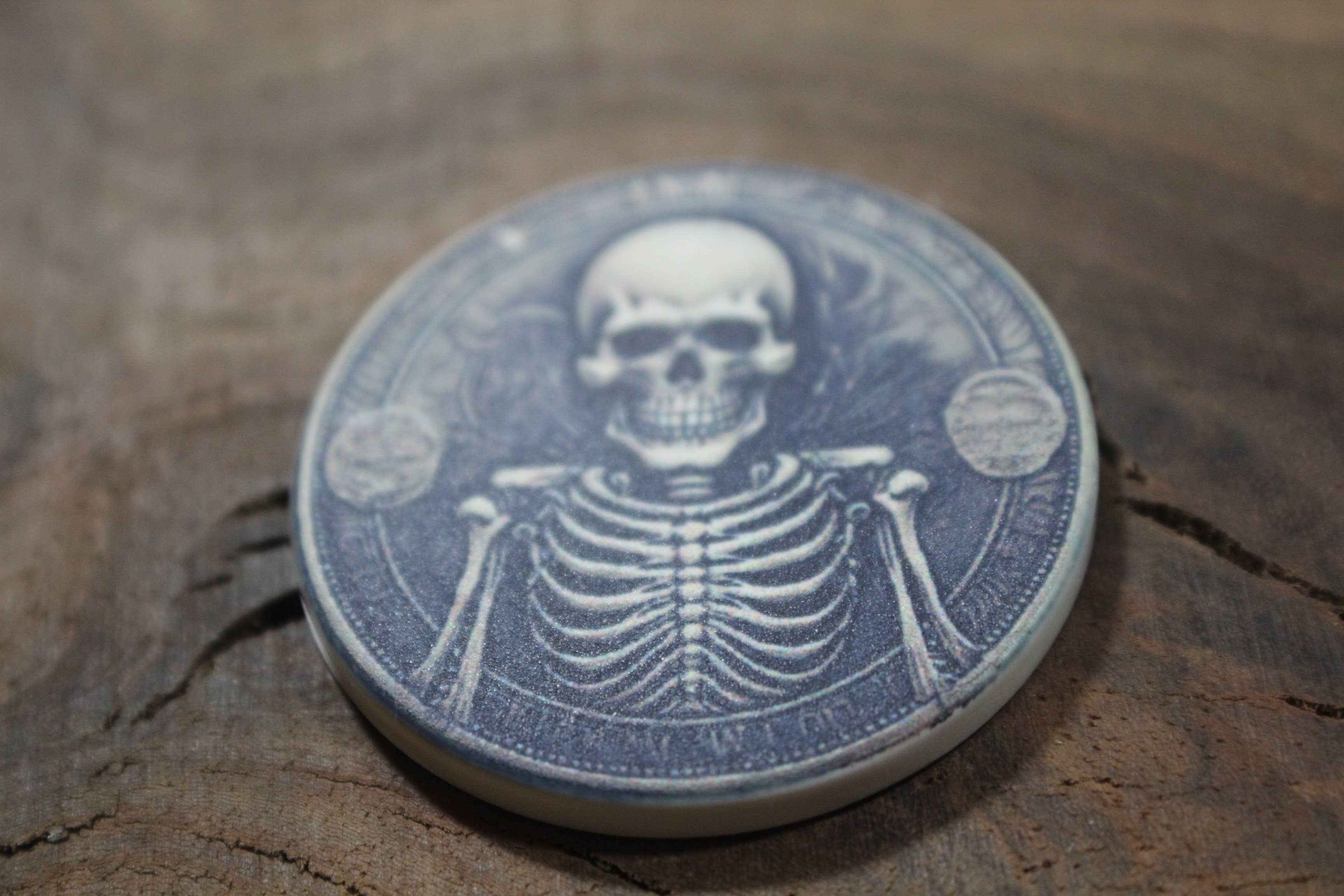 Raven Design - Vendita all'ingrosso Moneta/gettone ricordo - Moneta della Fortuna  // Moneta in Ceramica 2 pollici10