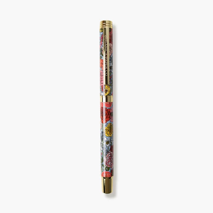 GARDEN FLORA | ROLLERBALL PEN for wholesale by Botanica Paper Co.