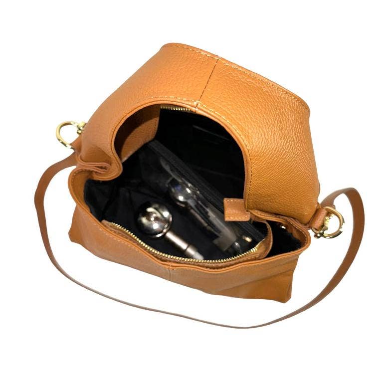 Chenson & Gorett - Wholesale Top Handle Bag - Women's - Italian Leather Handbag for Women with Thick Short Handle7