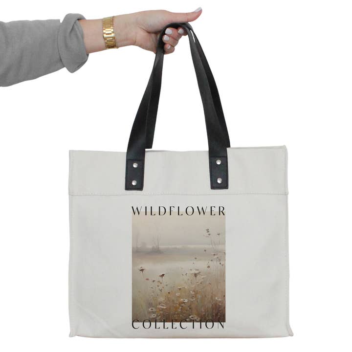 Bolso Market con asa de piel para venta al por mayor de Porter Lane Home