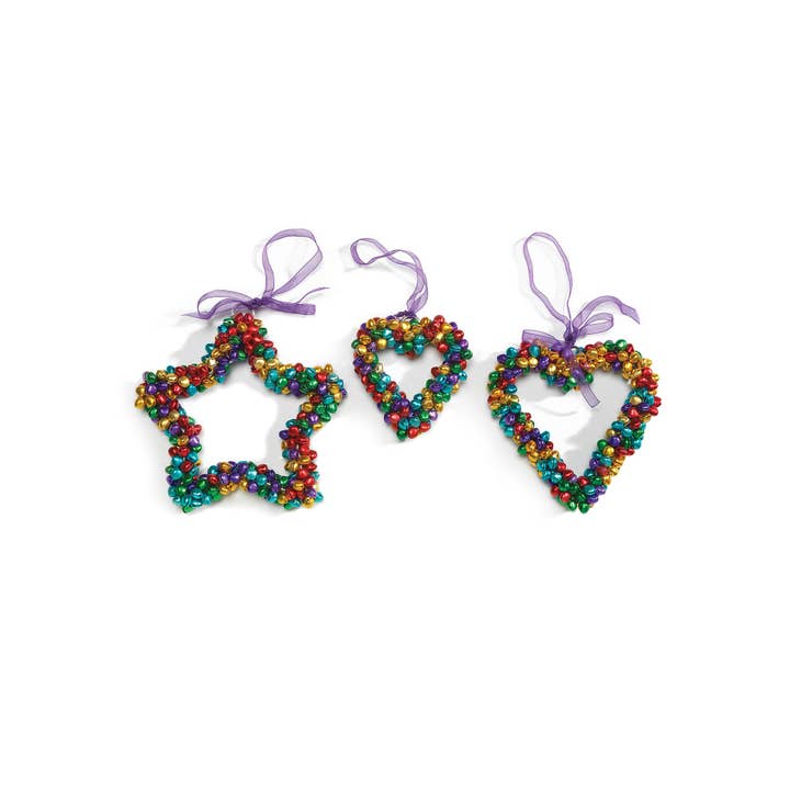 Namaste - Wholesale Christmas Decoration - Singing Bell Hanging Heart Decoration1