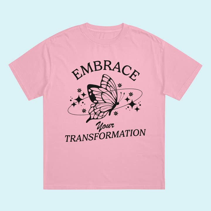 Melting Hearts Co - Wholesale T-shirt (graphic) – women's - Embrace Your Transformation T-Shirt1