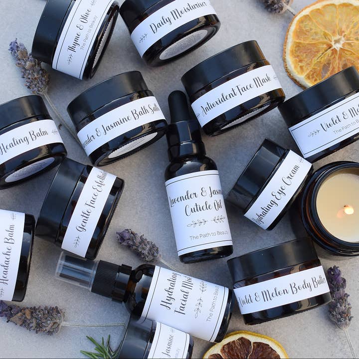 The Path to Beauty - Wholesale Jar/Filled Candle - Mini Candle Lavender & Jasmine