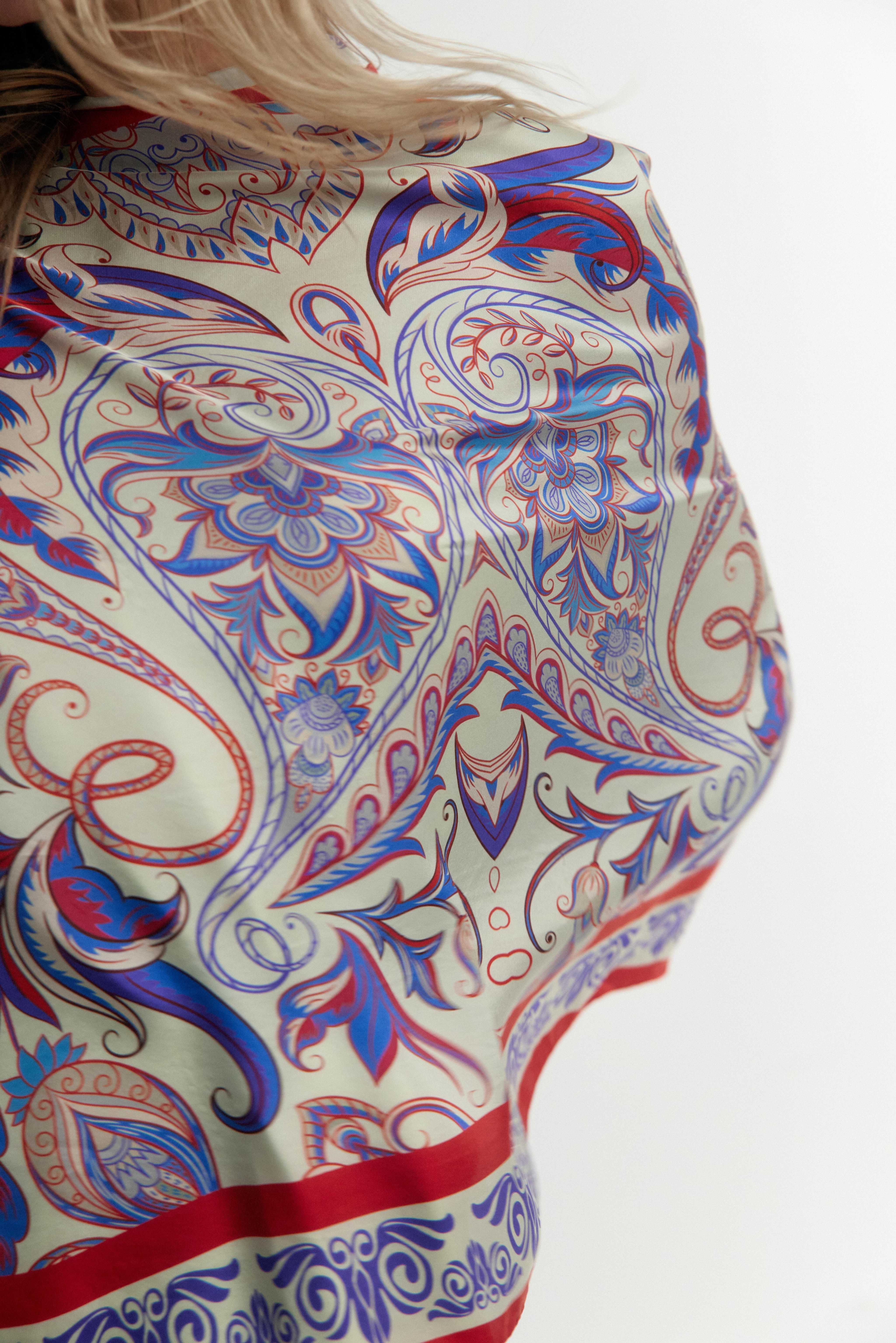 TAMARA - Wholesale Scarf - Women's - Rubino1