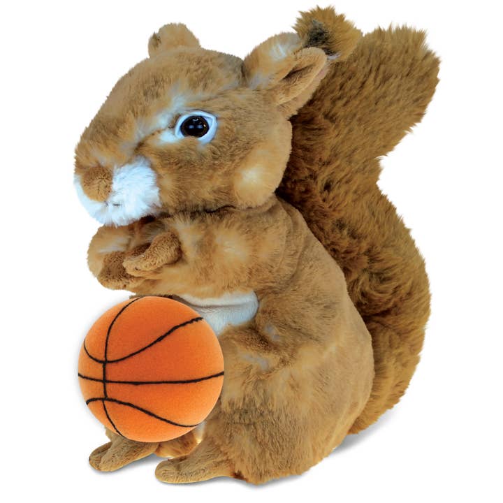 Cota Global - Wholesale Stuffed/Plush Toy - Kids & Baby - Plush Basketball - Super Soft Plush - Squirrel