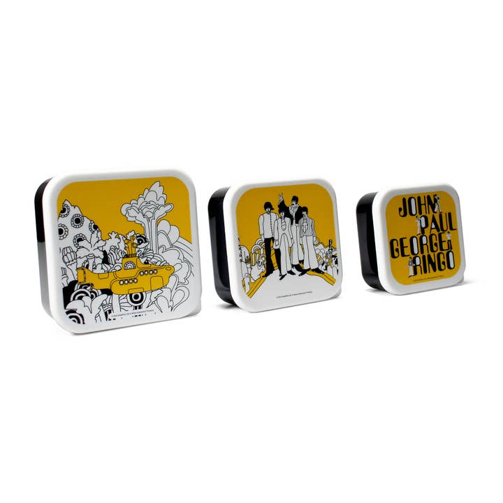 Half Moon Bay By Design - Wholesale Lunch Bag/Box - Snack Container Lunch Boxes The Beatles Yellow Submarine
