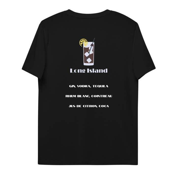 The Mojito T-shirt recipe in organic cotton for wholesale by Drink Corner