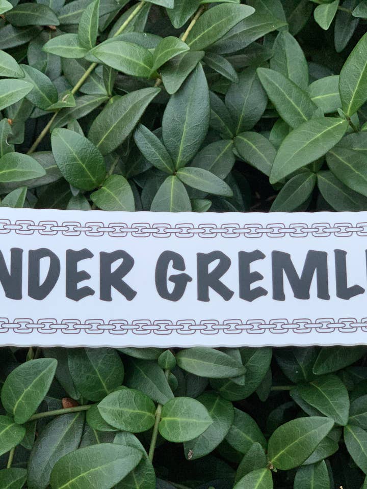 Gender Gremlin Sticker for wholesale by Pocket Bean