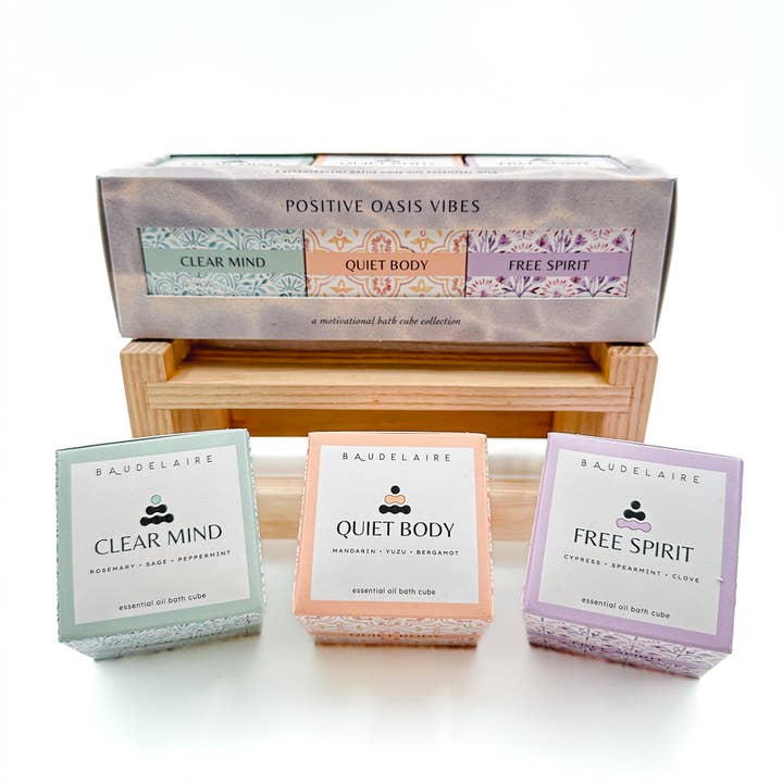 Baudelaire - Wholesale Bath Bomb/Fizz - MIND • BODY • SPIRIT – Bath Bomb Gift Set