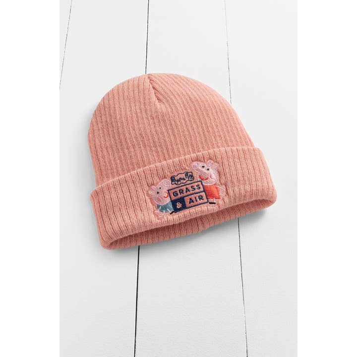 Grass & Air - Venta al por mayor Gorro de lana - Niños - Gorro rosa para niños de Peppa Pig