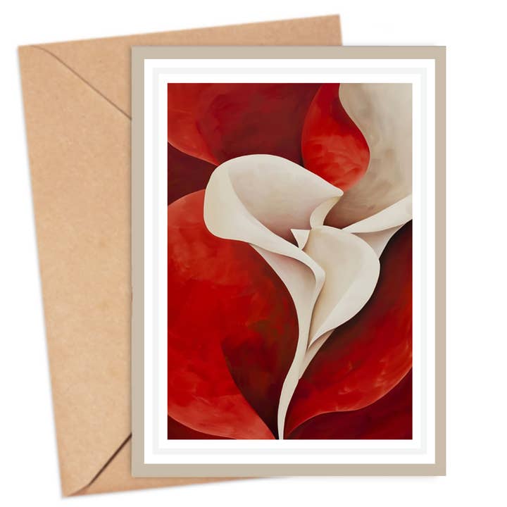 Lily - Purity and Innocence Card for wholesale by ikonink