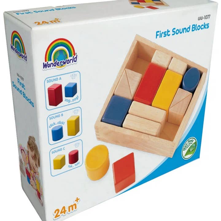 Trade Toys Limited - Wholesale Blocks - Kids Baby - Wonderworld First Sound Blocks4