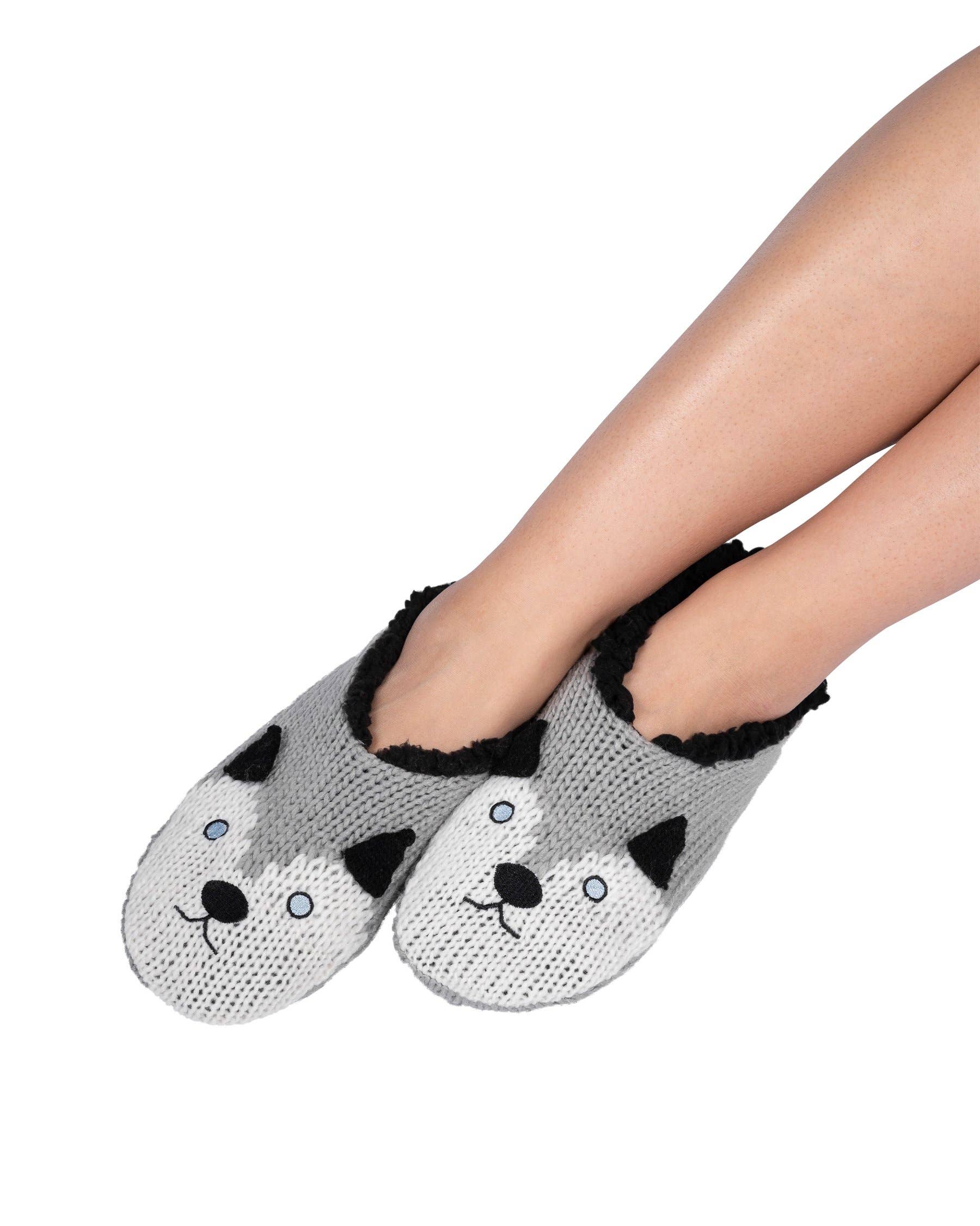 LATTELOVE - Wholesale Slippers - Women's - Plush Critter Ankle Slipper0