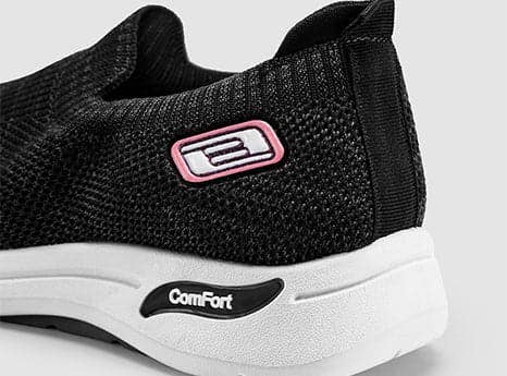 FitVille - Wholesale Slip On Sneakers - Women's - FitVille Women's Lightweight Breathable Slip-on Sock Walking Sneakers5