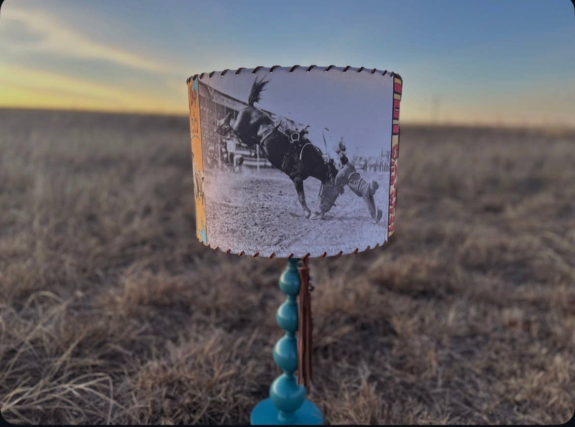 Red Dirt Ranch Clothing Company - Wholesale Lamp Shade - Lampshade Cowboys of the 101 Ranch 8