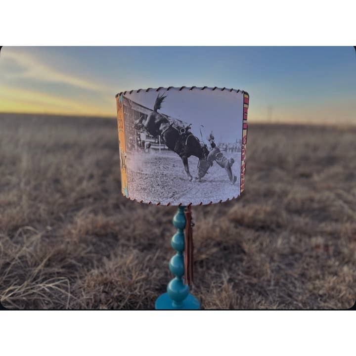 Red Dirt Ranch Clothing Company - Wholesale Lamp Shade - Lampshade Cowboys of the 101 Ranch 8