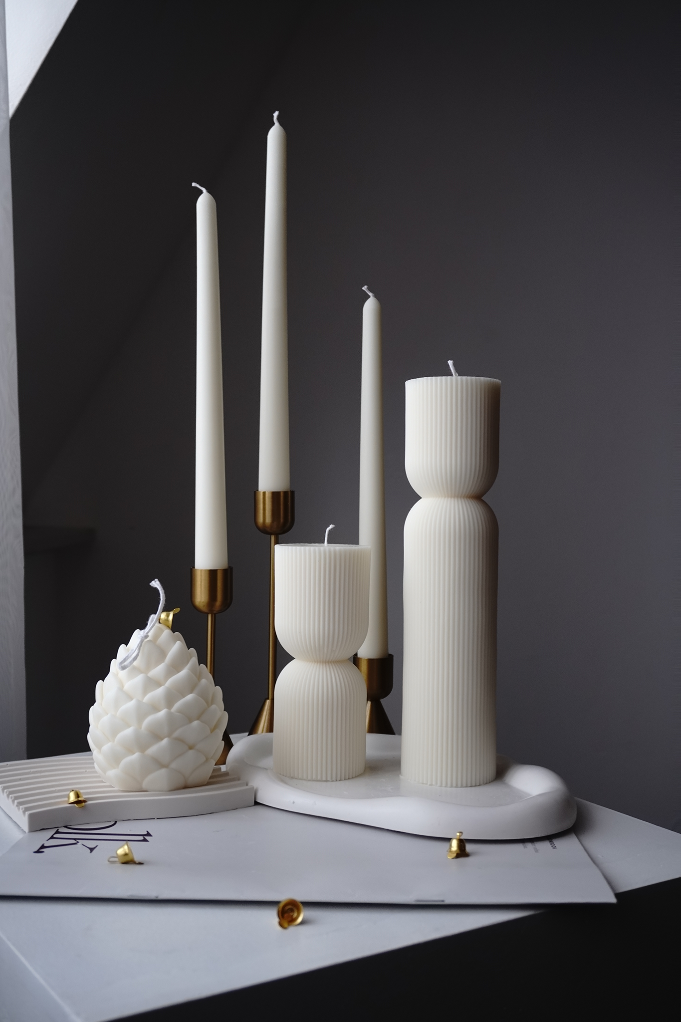 ONRUS Candles – Velas de decoração por atacado – Vela artesanal de cera de soja Lolla2