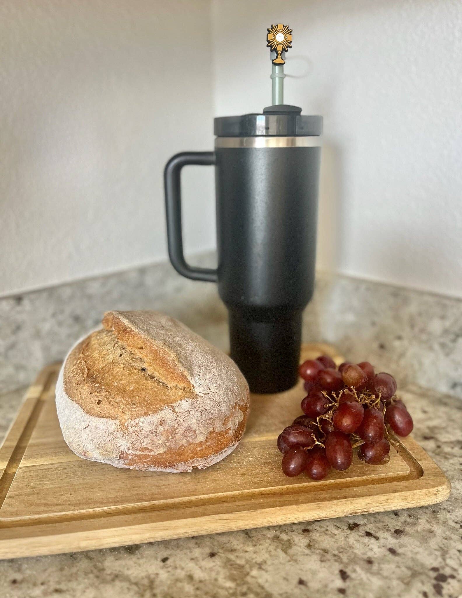 Saintly Heart LLC - Wholesale Drink Topper - Catholic Straw Toppers: Adoration (a 2 pack!)7