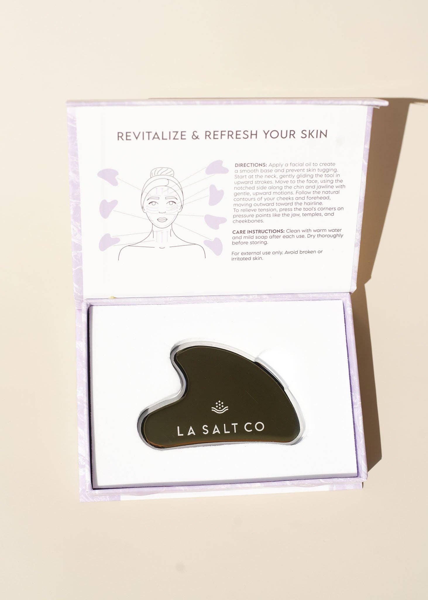 Los Angeles Salt Company - Wholesale Gua Sha Tool - Gua Sha Stainless Steel5