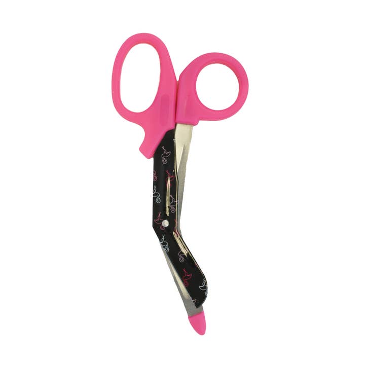 Think Medical Wholesale - Wholesale Scissors - 5.5" Fashion Utility Scissors - Flamingos