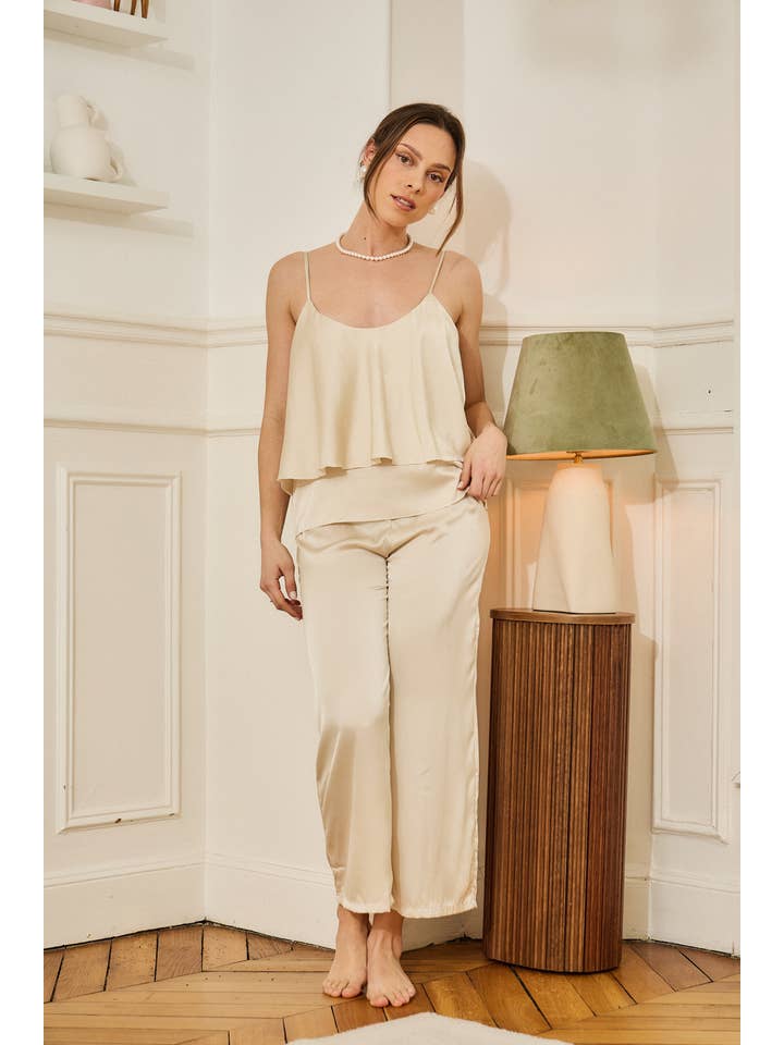 SUNTEX - Wholesale Chemise - Women's - 2-piece pajama set with stylish pants9