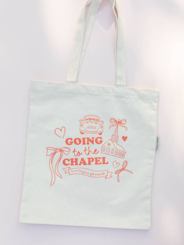 Bride Going to the Chapel Tote Bag for wholesale by Space 46 Wholesale