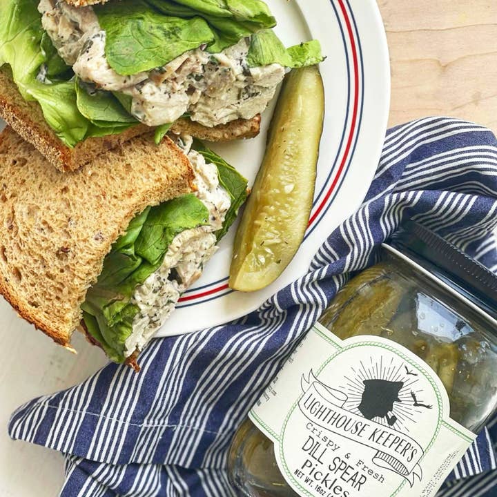 Lighthouse Keepers Pantry - Vente Légumes marinés - Cornichons à l'aneth croustillants et frais1