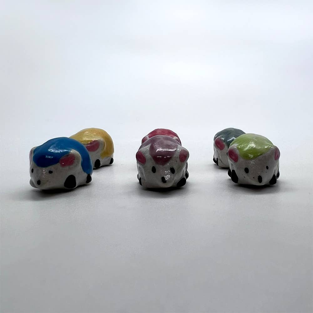 VIE - Wholesale Decorative Figurine - Mini Ceramic Figurine, Assorted Colour, Approx. 2cm111
