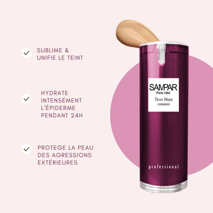 SAMPAR – wholesale Tinted moisturiser – Teint Nude Cosmakeup - 30Ml