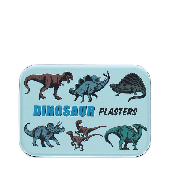 Rex B2B - UK – wholesale Plasters/bandages – Kids & Baby – Children's plasters in a tin (30 pcs) - Prehistoric Land1