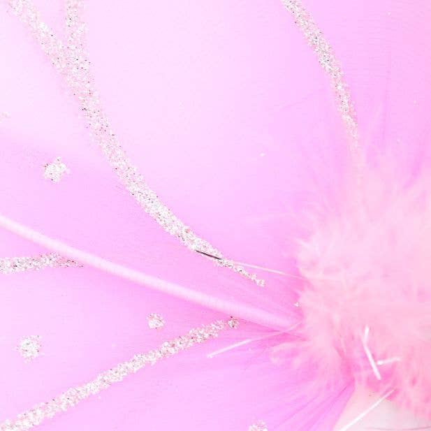 Inca UK - Wholesale Costume - Kids - Assorted Colour Silver Glitter Detail Fairy Wings 47X35cm2