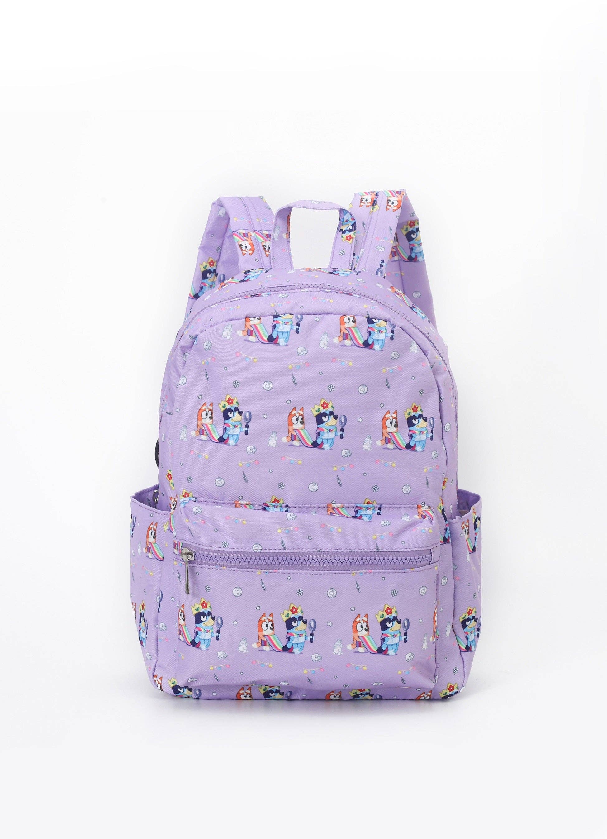 sassy kids palace - Wholesale Backpack - Kids - Cute Cartoon Dogs Girl Purple Zipper Pockets Backpack