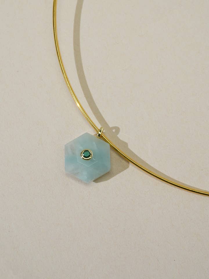 Oliver Hexa Necklace for wholesale by KOZAKH