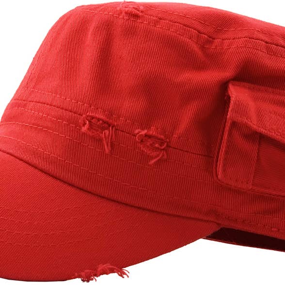 KBETHOS - Wholesale Baseball Cap - Unisex - Distressed Army Cadet (Fitted)31