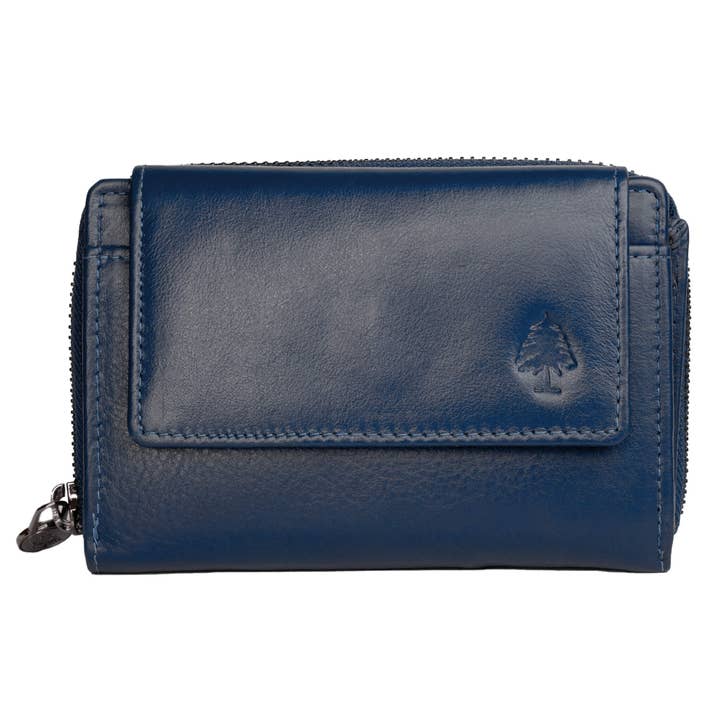 Greenwood - Wholesale Wallet - Women's - Kazu Wallet Women Medium Leather Purse Ladies RFID36