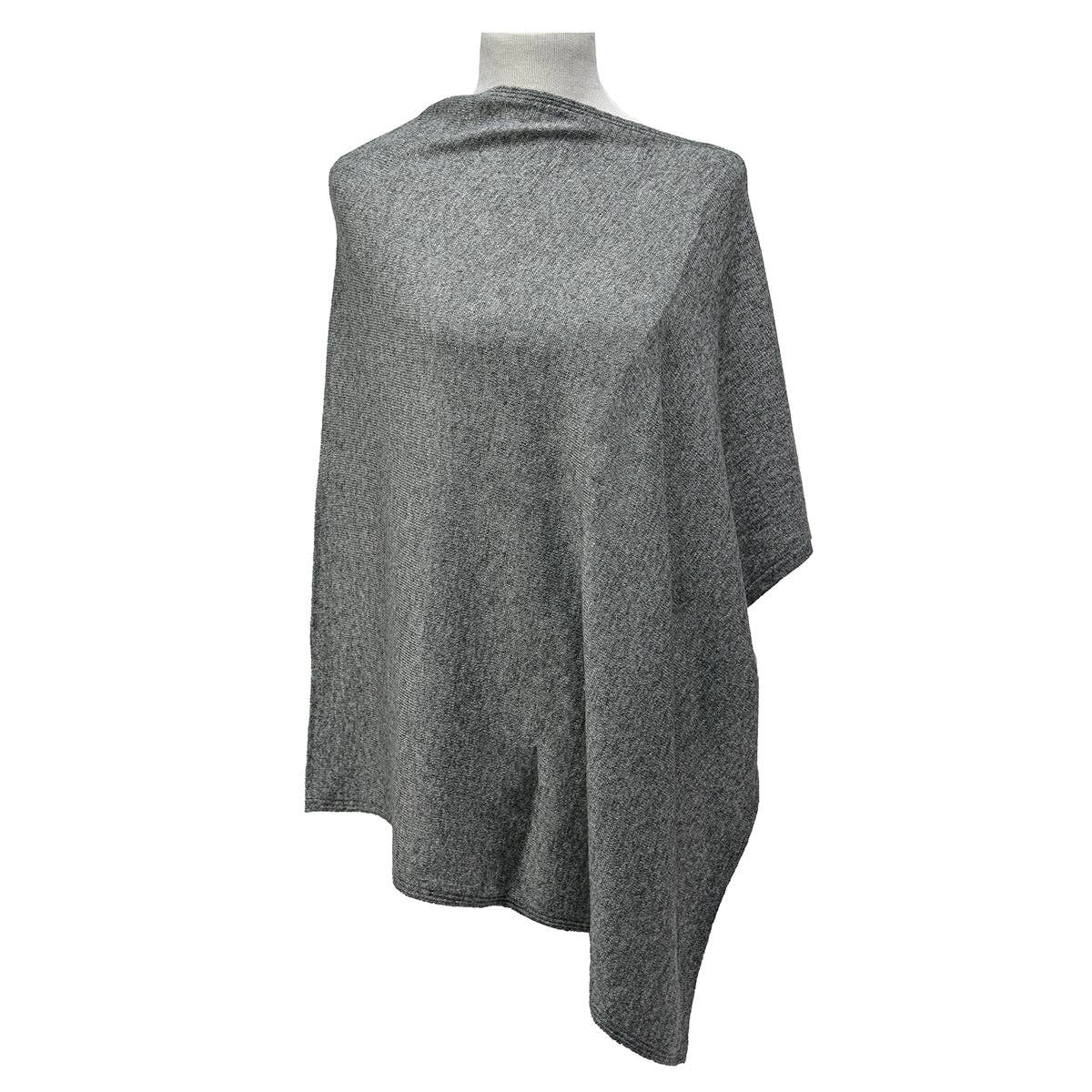 BNB Crafts Inc. - Wholesale Poncho - Women's - Solid Natural Cashmere Side neck poncho7