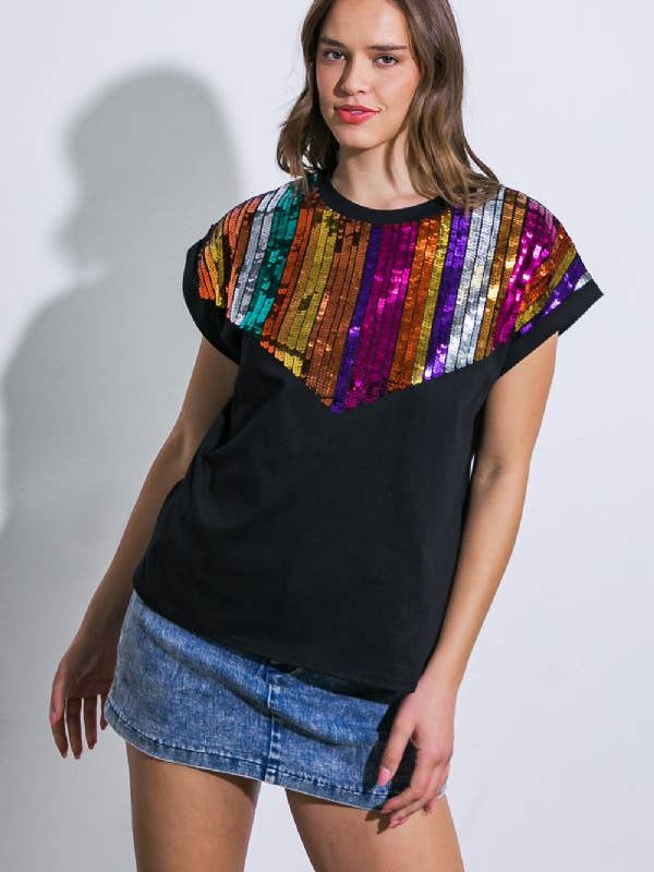 A knit top - IT12761-A for wholesale by FLYING TOMATO