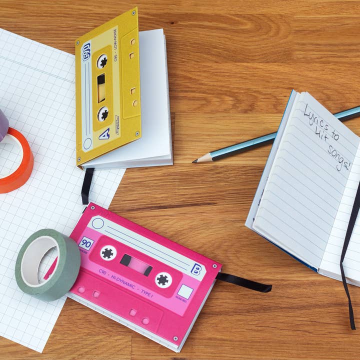 SUCK UK Ltd - USA - Wholesale Notebook - Mixtape Notebooks